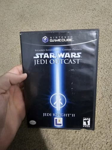 Star Wars: Jedi Knight II Jedi Outcast Nintendo GameCube 2002 Complete Used *18