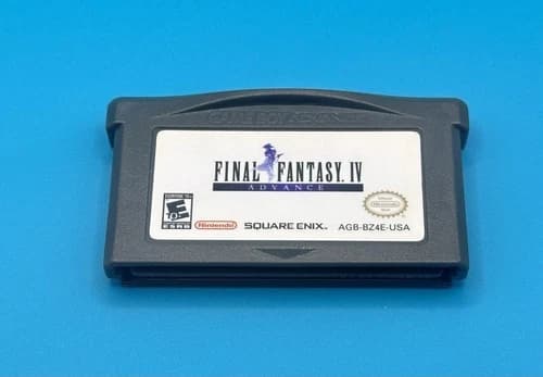 Final Fantasy IV Advance Nintendo Gameboy Advance GBA Cartridge Only Tested
