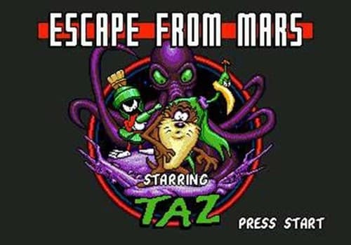 Taz In Escape From Mars - Sega Genesis Game Only