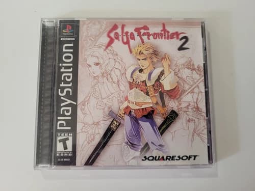 Saga Frontier II 2 (Sony Playstation 1, 2000) PS1 Game Complete With Manual