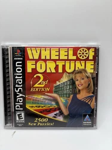 Wheel of Fortune 2nd Edition PS1 CIB Tested