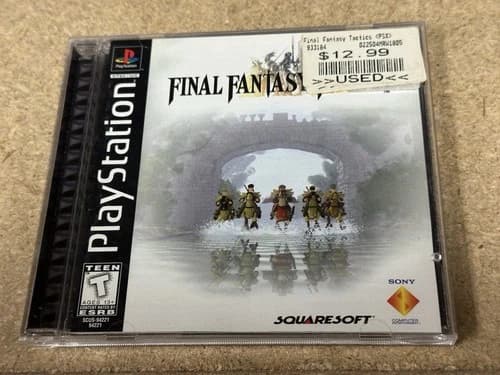 Final Fantasy Tactics (SONY PlayStation 1, 1998) PS1 COMPLETE