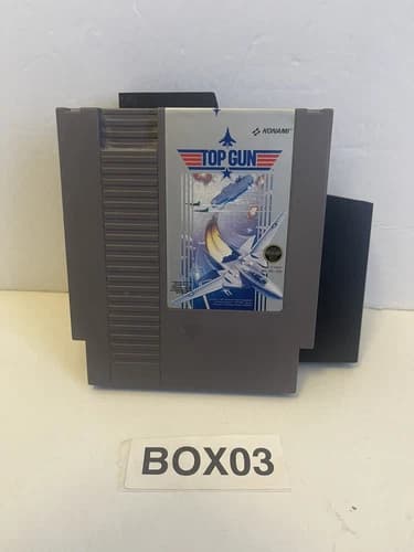 Top Gun NES (Nintendo Entertainment System, 1987) NOT TESTED
