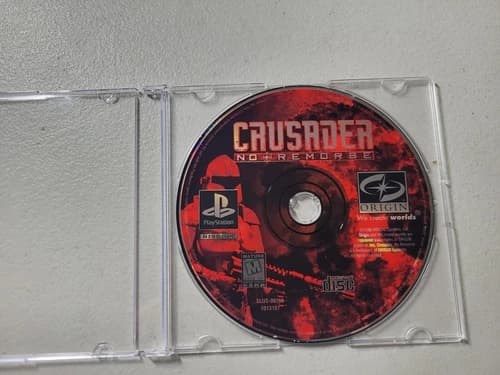 Crusader No Remorse (Playstation 1 PS1 PSX) Disc Only Good Shape Free Shipping
