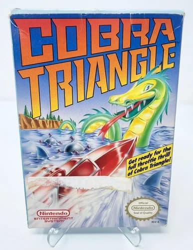 Cobra Triangle (Nintendo Entertainment System, 1989 CIB- TESTED & WORKS