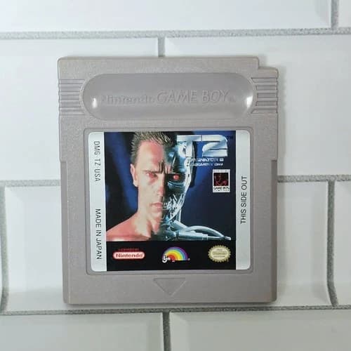 T2 Terminator 2 Judgment Day Nintendo GameBoy Authentic Tested Working