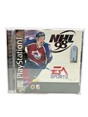 NHL 98 Video Hockey Game PlayStation 1 PS1-CIB