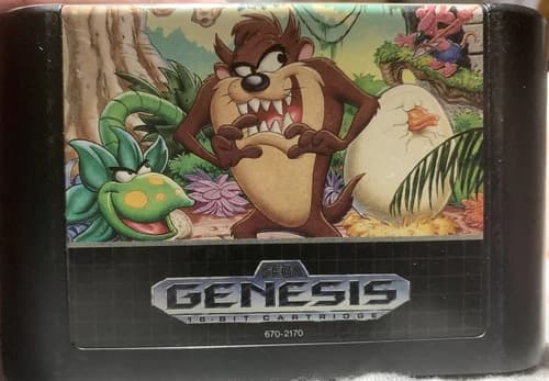 Taz-Mania (Sega Genesis) Cartridge Only Tested