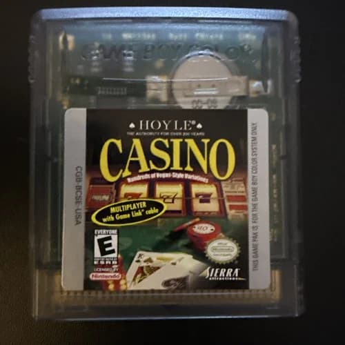 Hoyle Casino Gameboy Color