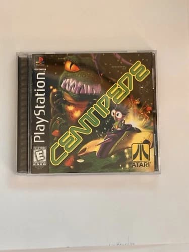 Centipede PS1 PlayStation 1 Game Complete CIB Tested Working