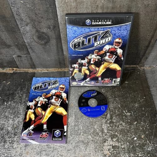 NFL Blitz Pro (Nintendo GameCube, 2003) Tested