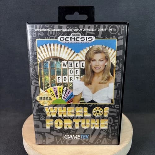 SEGA Genesis - Wheel of Fortune - Complete/CIB - Tested