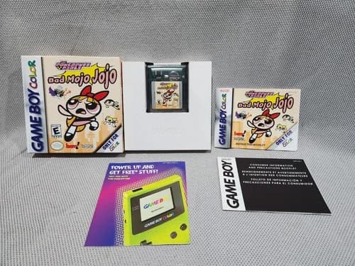 Powerpuff Girls: Bad Mojo Jojo (Nintendo Game Boy Color, 2000) CIB Complete