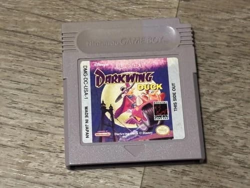 Darkwing Duck Nintendo Game Boy Cleaned & Tested Authentic