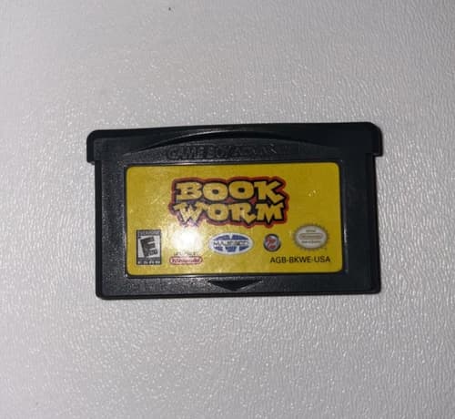 Bookworm (Nintendo Game Boy Advance) Word Forming Puzzle Video Game Cartridge