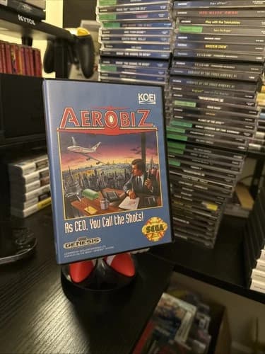 Aerobiz (Sega Genesis, 1992) CIB