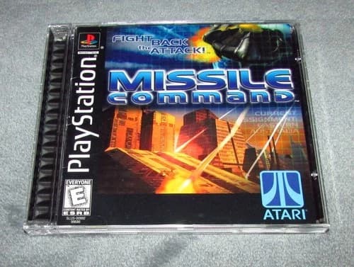 Missile Command for Playstation 1 PS1 Complete Fast Free Shipping!