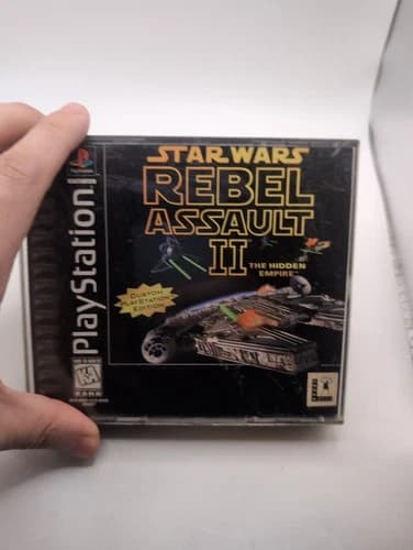 Star Wars Rebel Assault II Playstation 1 PS1 Tested Working