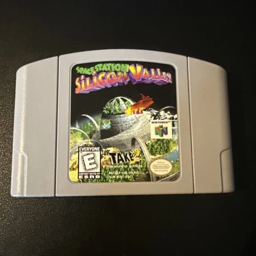 Space Station Silicon Valley N64 Nintendo Authentic - Tested & Working