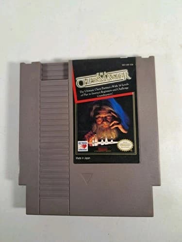 The Chessmaster (Nintendo Entertainment System, NES, 1990) Game Only