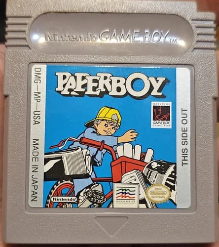 Paperboy Nintendo Game Boy Original 1990