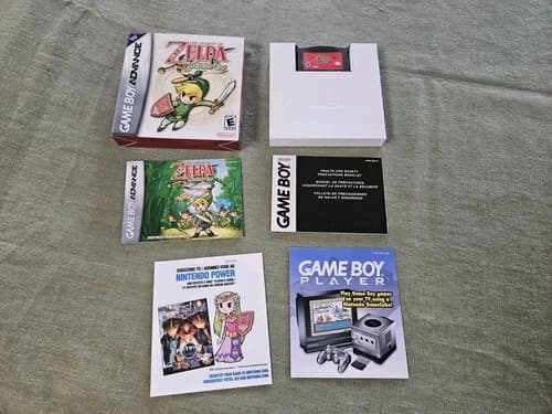 Legend of Zelda The Minish Cap (Game Boy Advance GBA, 2005) Complete Authentic