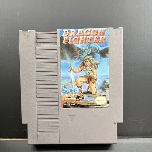 Sofel Dragon Fighter Nintendo NES Game Cartridge NTSC-U/C US/Canada