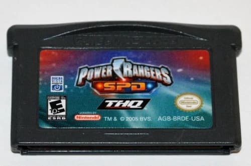 POWER RANGERS: S.P.D. NINTENDO GAMEBOY ADVANCE SP GBA