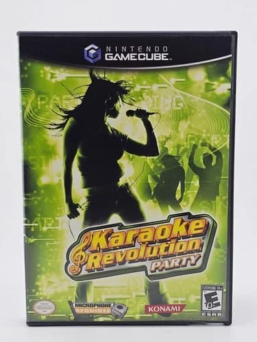 Nintendo Gamecube Karaoke Revolution Party CIB Cleaned & Tested