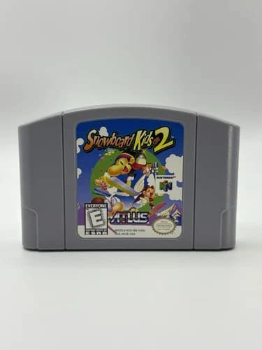 Snowboard Kids 2 (Nintendo 64 N64, 1999) Authentic - Cartridge Only - Tested
