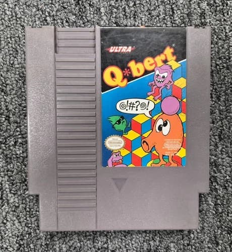 Qbert (Nintendo Entertainment System, 1989) NES Original