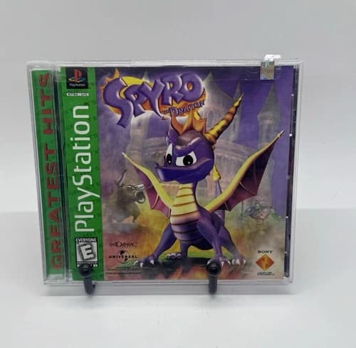Spyro the Dragon PS1 PlayStation 1 Greatest Hits Tested And Works Sony