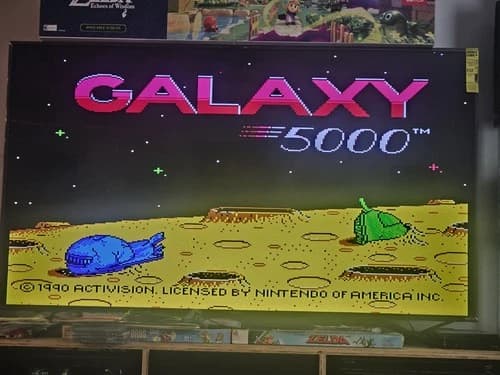 Galaxy 5000: Racing in the 51st Century (Nintendo NES, 1991) Authentic. tested