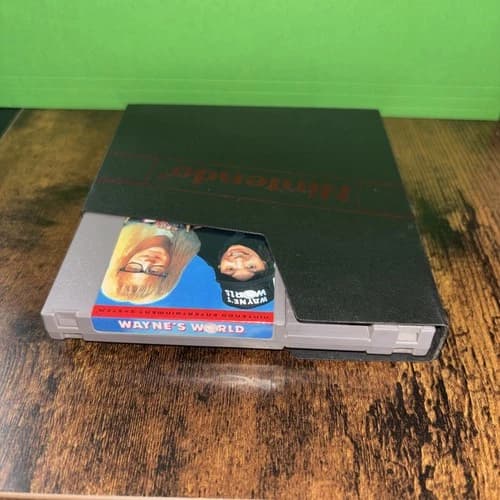 NES Nintendo Wayne’s World Game Tested Working Rare Waynes