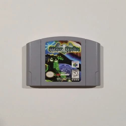 War Gods Nintendo 64 N64 Game Cartridge Midway Action Rated M Used
