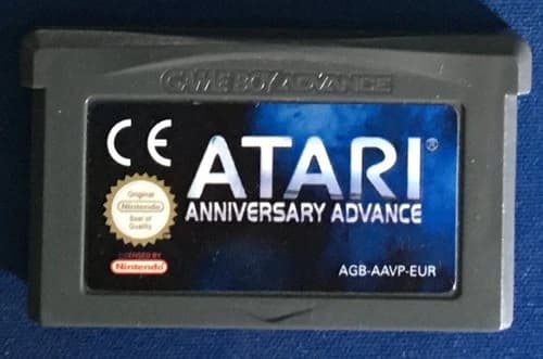 Nintendo Gameboy Game Boy Advance GBA - Atari Anniversary Advance