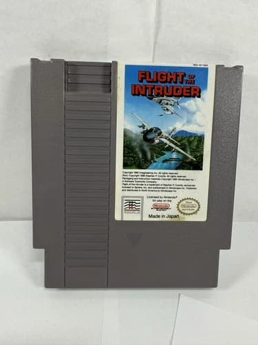Flight Of The Intruder (Nintendo NES) AUTHENTIC Cartridge Only TESTED!