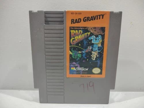 The Adventures of Rad Gravity (NES, 1990) Cartridge Only