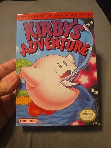 Kirby's Adventure (Nintendo Entertainment System, 1993) CIB Tested And Working