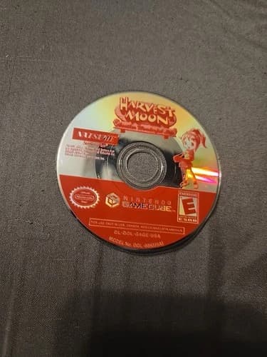 Harvest Moon: Another Wonderful Life (Nintendo GameCube, 2005) disc only Clean