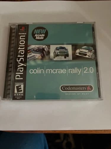 Colin McRae Rally 2.0 - PlayStation 1 PS1 - Complete With Manual TESTED