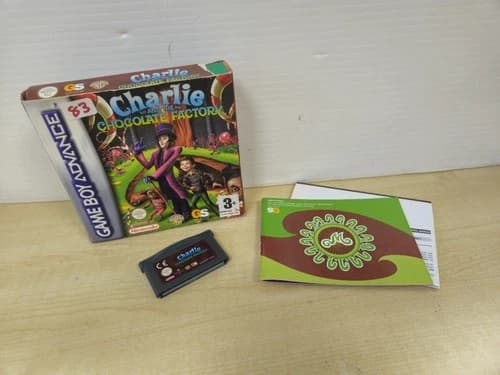 GameBoy Advance GBA - charlie and the chocolate factory