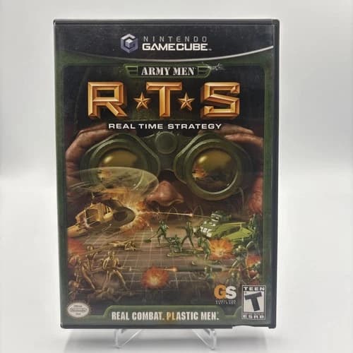 Army Men RTS Nintendo GameCube Authentic Tested CIB