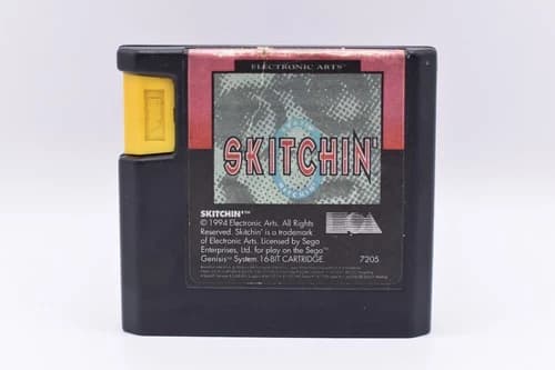 Skitchin' (Sega Genesis, 1993) Cartridge Only - Tested