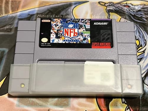 NFL Football (SNES, 1993) Authentic, Tested, Great Cond., Fast Shipping!