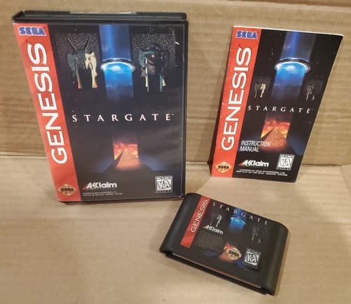 Stargate (Sega Genesis, 1995) CIB