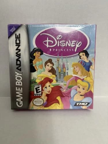 Disney Princess (Nintendo Game Boy Advance, 2003) CIB NOS NEW