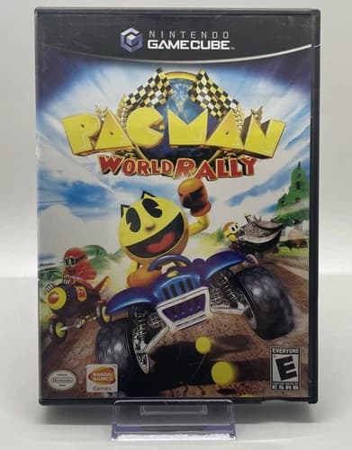 Pac-Man World Rally (Nintendo GameCube, 2006) Complete With Manual