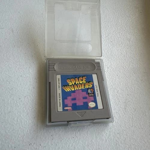 Nintendo Game Boy Space Invaders Tested Works Clean Retro Original Authentic