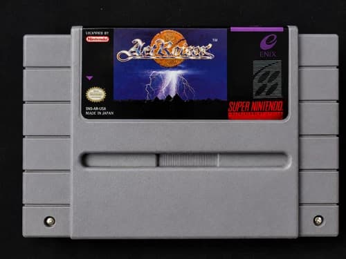 ActRaiser SNES Cartridge NTSC-U/C, Original, Tested, Cleaned